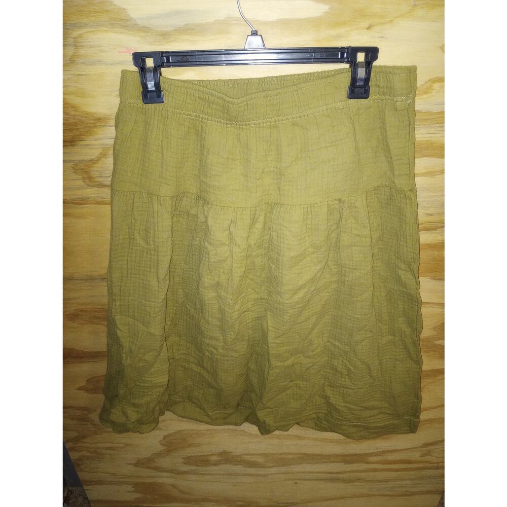 Women's NWT Olive Skirt Large‎ Chelsea and Theodore Peasant Style